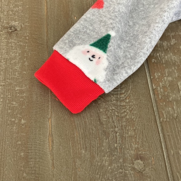 Carter's Baby 1 Piece Santa Fleece Footie Pajamas - 12 Month - Brand New - Picture 8 of 12